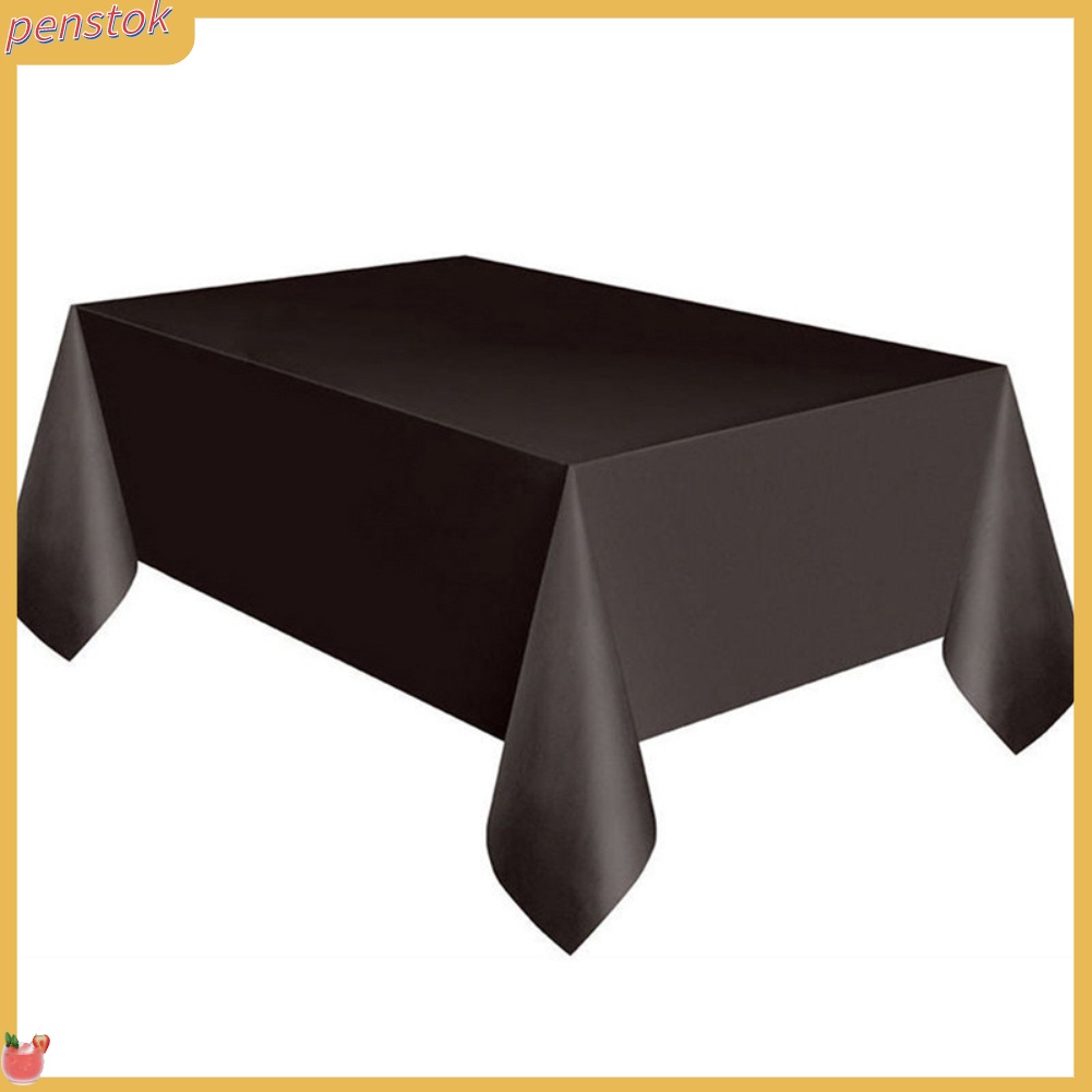 Khăn Trải Bàn Hình Chữ Nhật Màu Sắc Đơn Giản Xinh Xắn