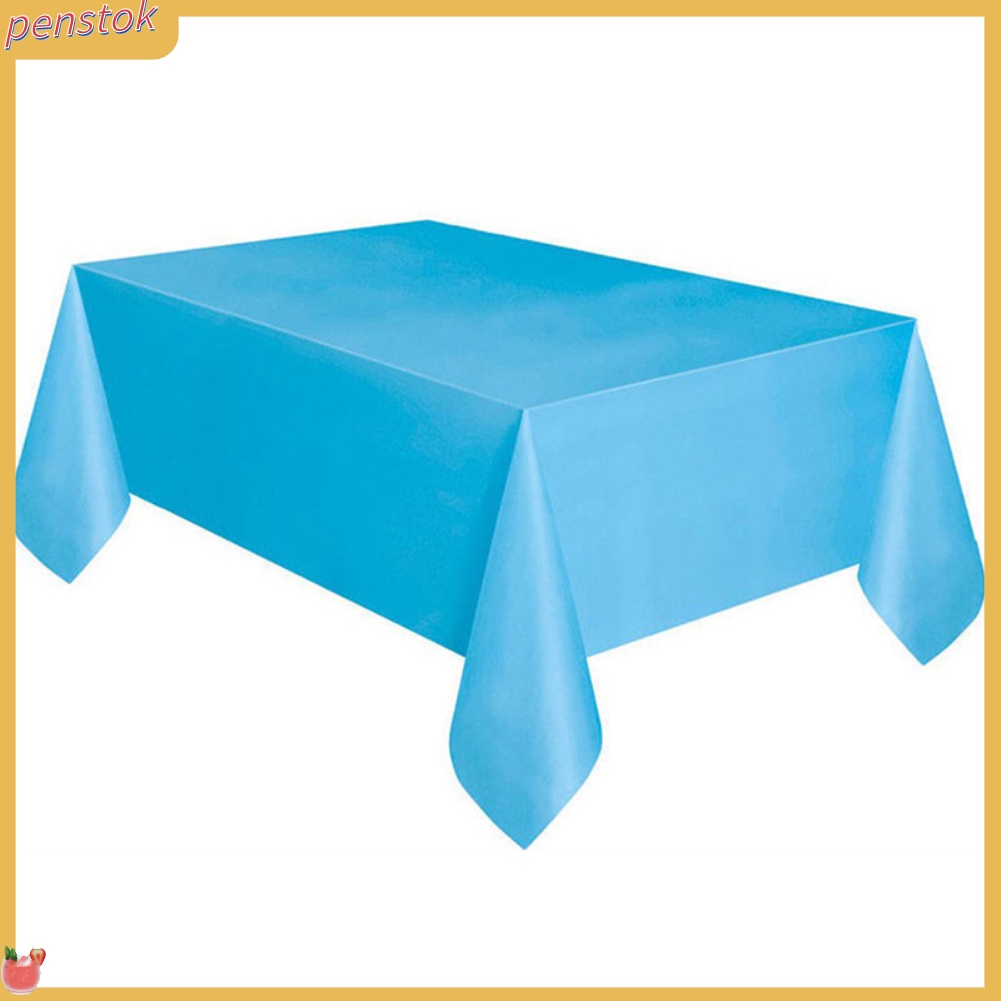 Khăn Trải Bàn Hình Chữ Nhật Màu Sắc Đơn Giản Xinh Xắn