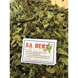 Cao xạ đen, lá xạ đen khô