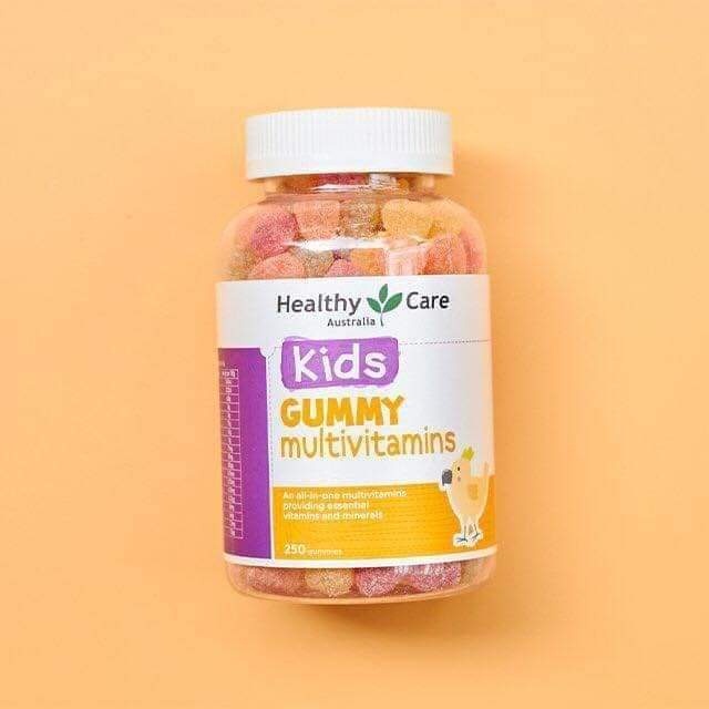 Kẹo dẻo bổ sung vitamin tổng hợp Gummy Multivitamin Healthy Care cho bé 250 viên Quà Tặng Mẹ Official