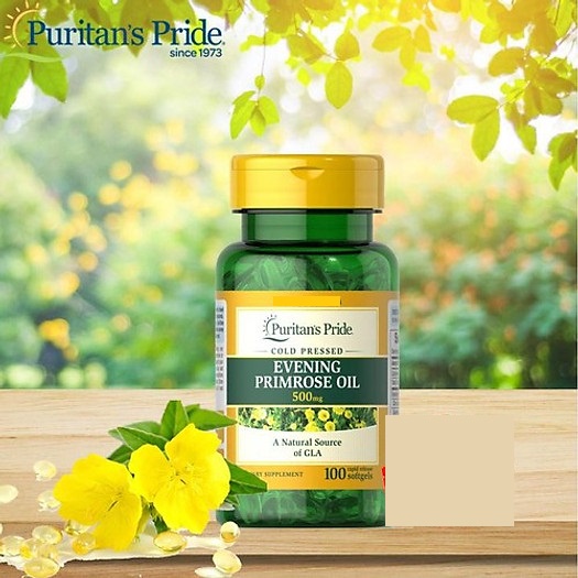 Viên uống dầu hoa anh thảo Healthy Care puritan's pride evening primrose oil 500mg with gla hộp 100 viên