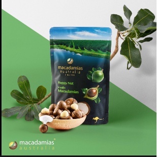 Hạt maca nguyên vỏ Úc happy nut vị vanilla macadamias 225g Healthy Care Quatangme1