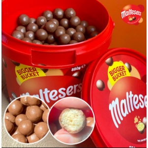 Bánh xốp mạch nha socola maltesers bigger bucket 880g Healthy Care Quatangme1