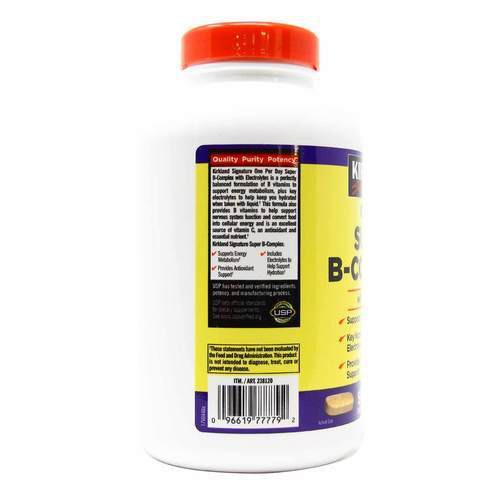 Viên uống bổ sung vitamin nhóm b kirkland super b-complex 500 viên Healthy care quatangme