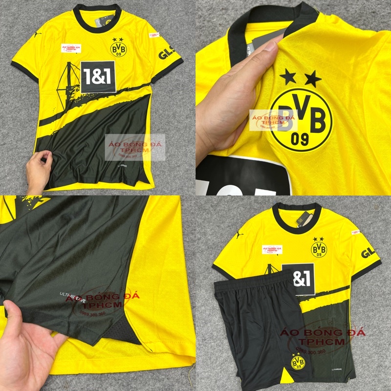 D0RT.mùa23/24- Áo Bóng Đá bản PLAYER hàng Thái cao cấp-D0RT VÀNG 23/24