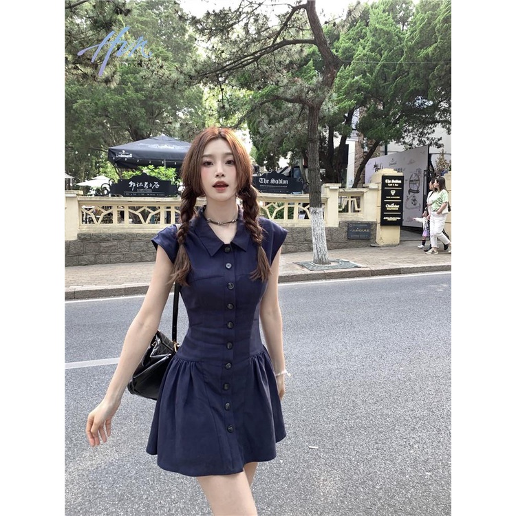 Đầm Vải Lanh Mỏng Sát Nách Dáng Ôm Thời Trang Mùa Hè Cho Nữ