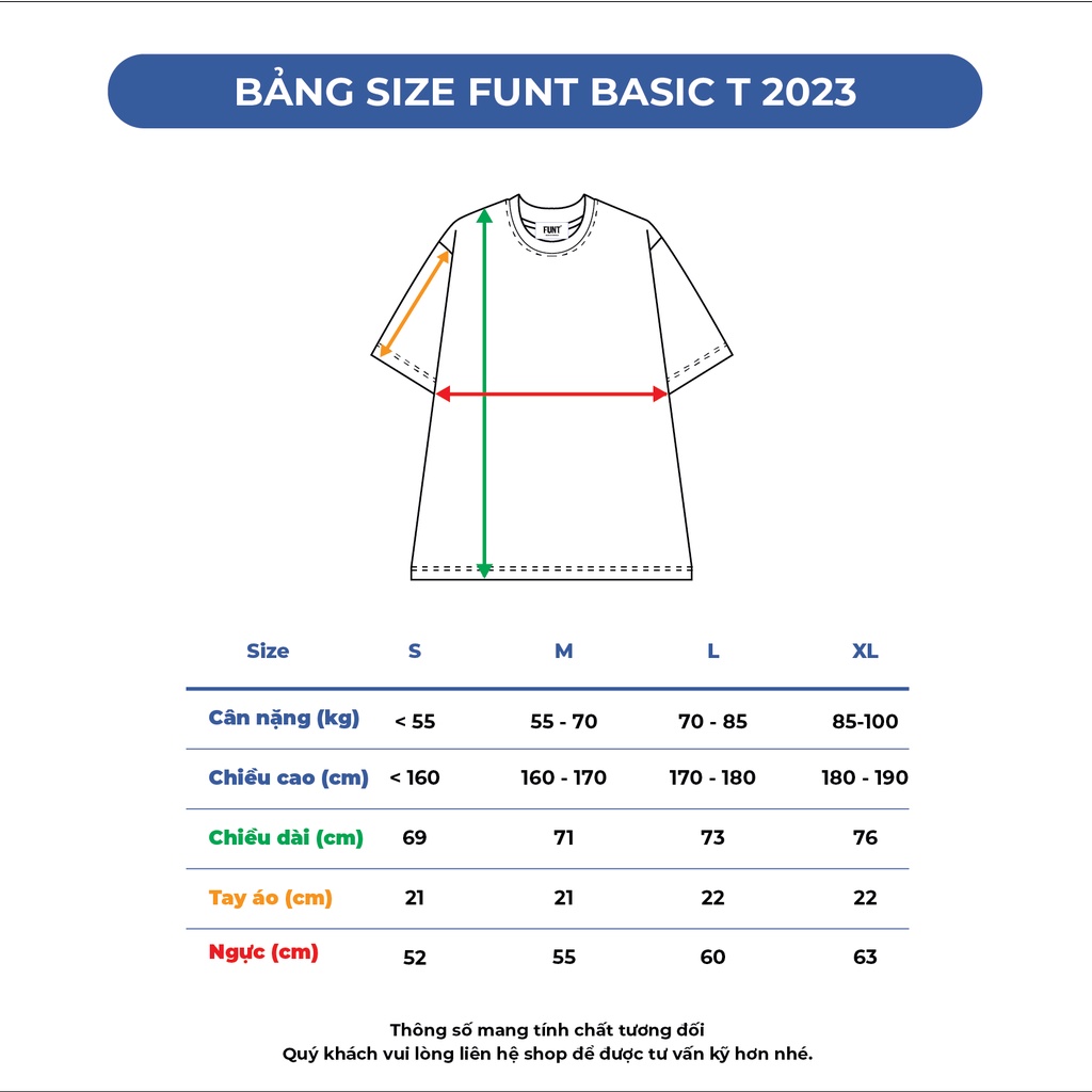 Áo Thun Unisex Tay Lỡ FUNT SLOGAN V2 100% Cotton Thoáng Mát, Co Giãn Tốt