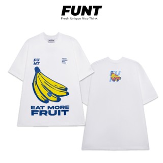  Áo Thun Nam Nữ Unisex Eat More Fruit FUNT 100% Cotton Thoáng Mát Bền Bỉ 