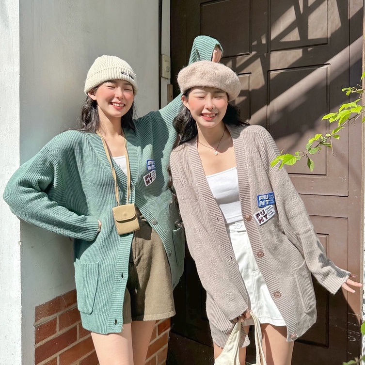 Áo Len Cardigan FUNT Chất Liệu Chắc Chắn, Bền Bỉ, Phong Cách Trẻ Trung