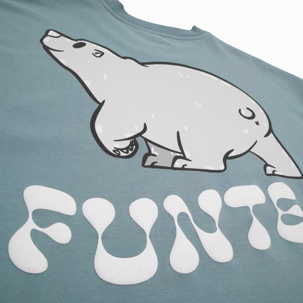 Áo Sweater Nam Nữ Unisex FUNT Rare Animals PolarBear Chất Liệu Bền Bỉ