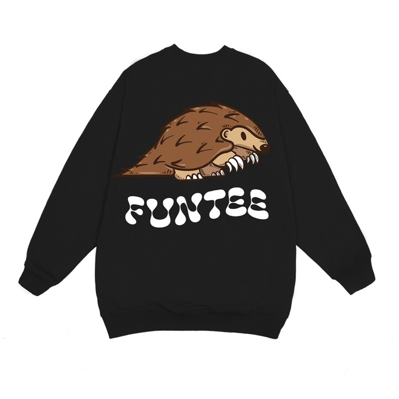 Áo Sweater Nam Nữ Unisex FUNT Rare Animals Pangolin Trẻ Trung, Năng Động