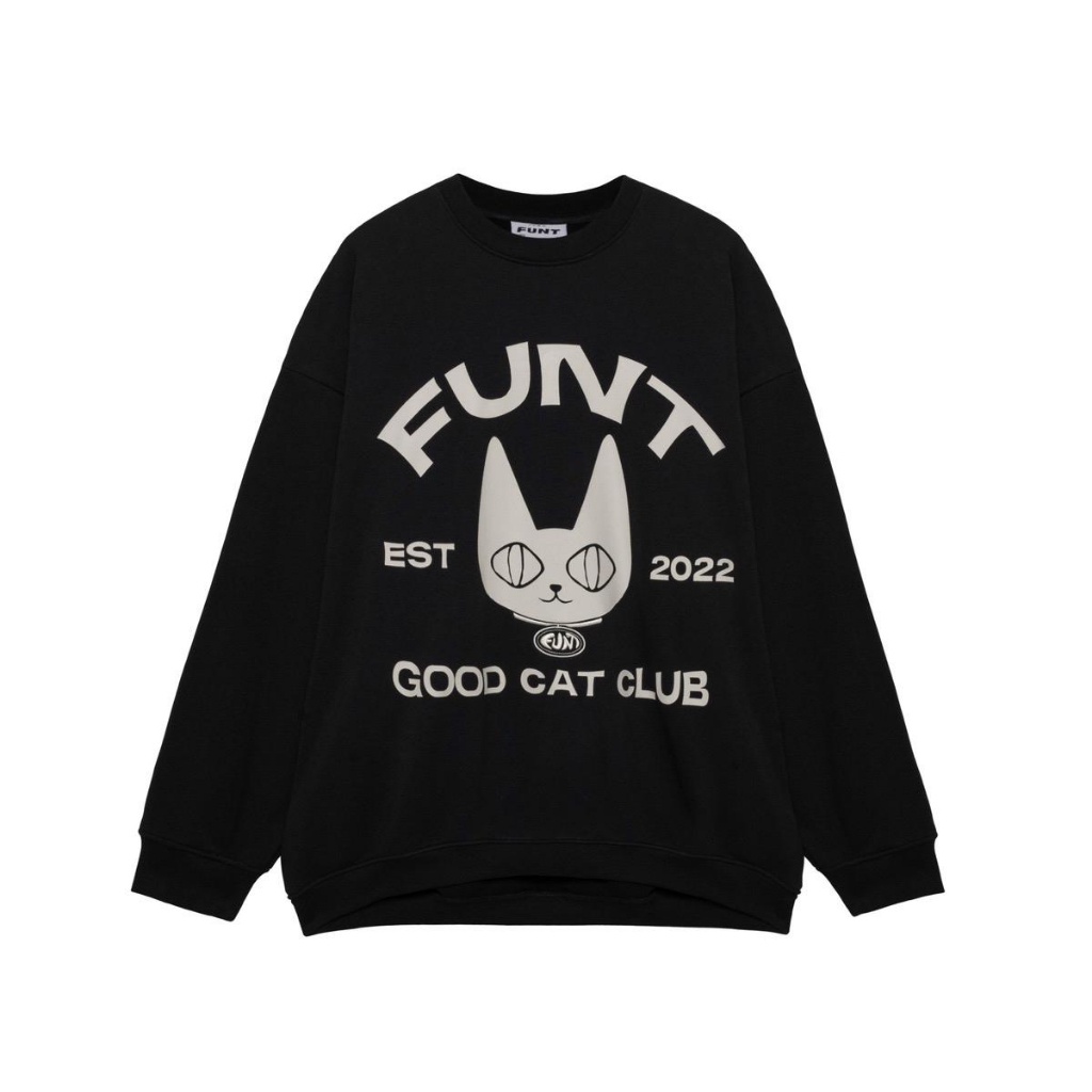 Áo Sweater Nam Nữ Unisex FUNT NEKOMI Nỉ Chân Cua, Bền Bỉ, Chắc Chắn