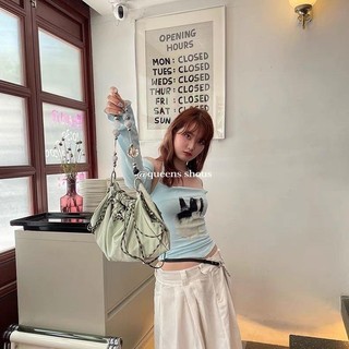 Balo Dây Rút Đính Hạt 2 Chiều Thời Trang
