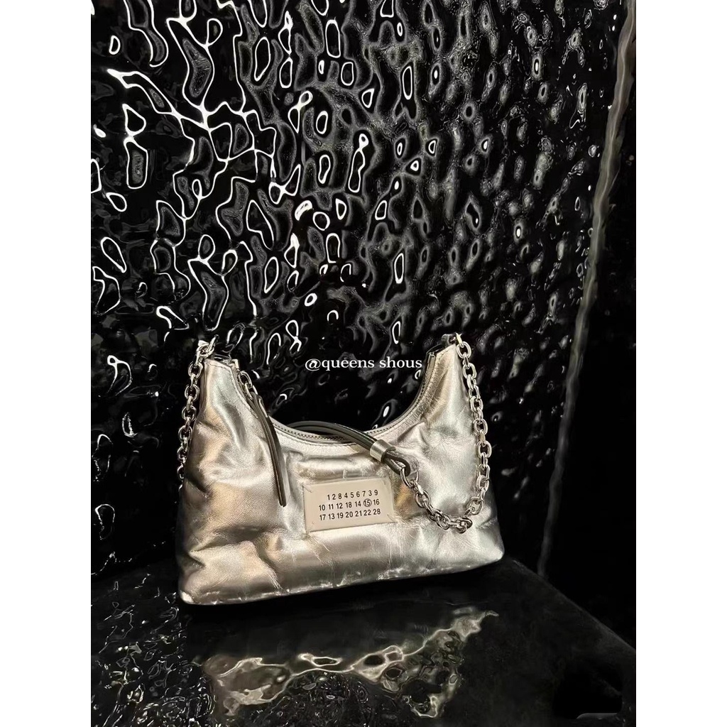 Túi Đeo Vai Hình Đám Mây Màu Bạc mini Phong Cách Hàn Quốc Thời Trang Mới 2023 Cho Nữ