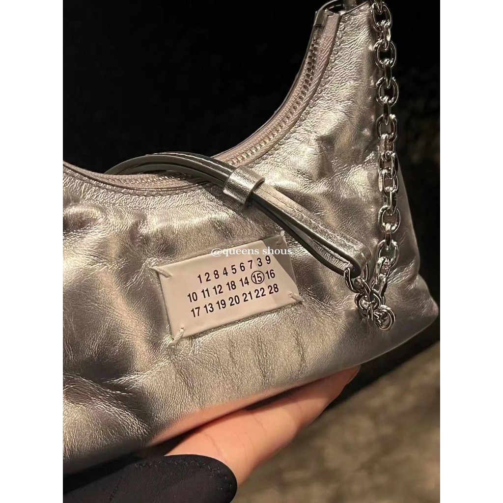 Túi Đeo Vai Hình Đám Mây Màu Bạc mini Phong Cách Hàn Quốc Thời Trang Mới 2023 Cho Nữ