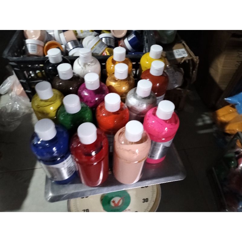 Màu wacher đậm đặc 500 ml tô được giấy vải