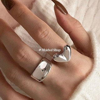 Nhẫn mặt trái tim không phai màu lãng mạn