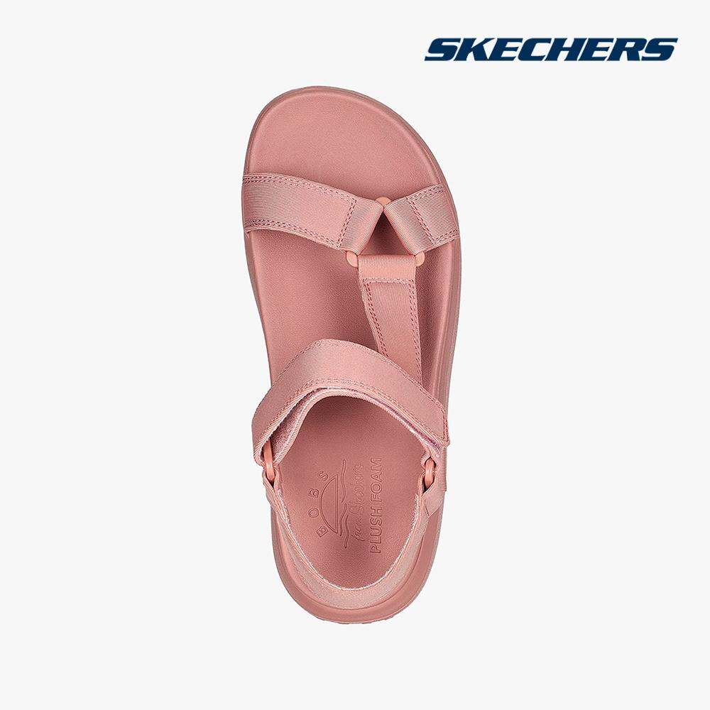 SKECHERS - Giày sandals nữ đế thấp BOBS Pop Ups 3.0 113746-ROS