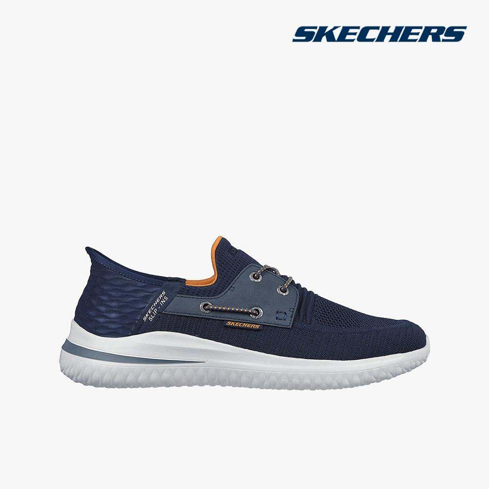 SKECHERS - Giày slip on nam Delson 3.0 210606-NVY