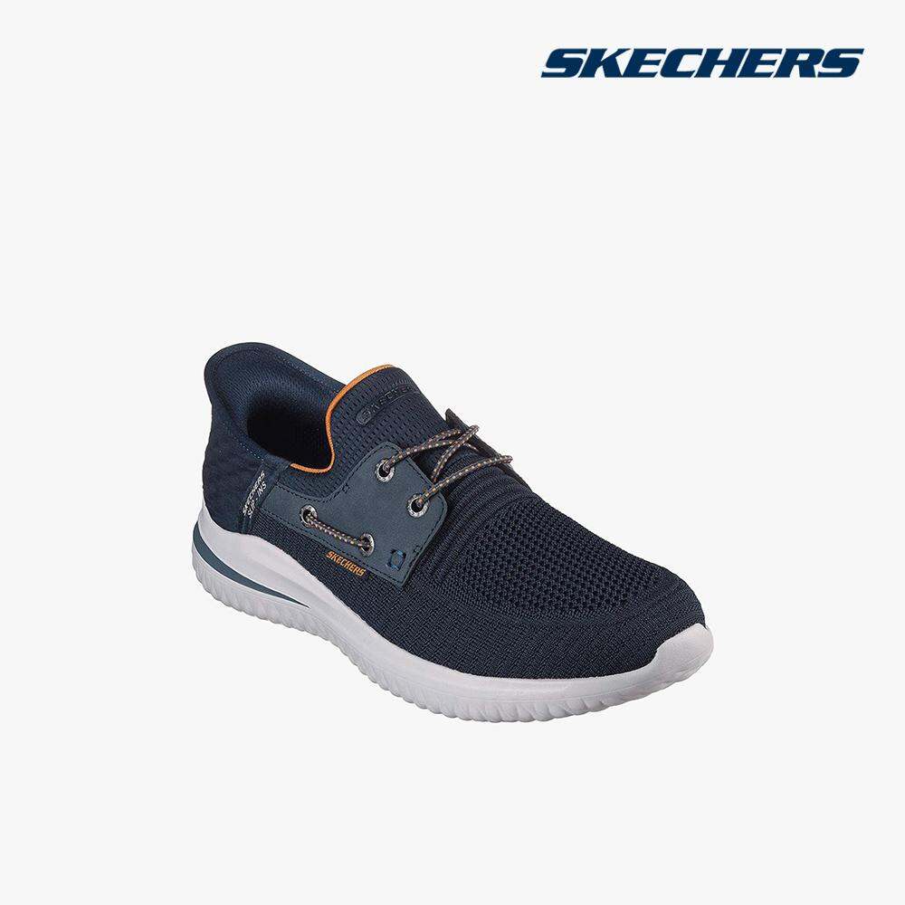 SKECHERS - Giày slip on nam Delson 3.0 210606-NVY