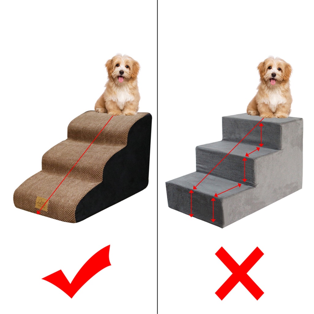 SALE petsloveshopshop Con Chó Cầu Thang Thang, petsloveshop Cầu Thang Bước Bậc Thang Giường Sofa Cho Chó Mèo