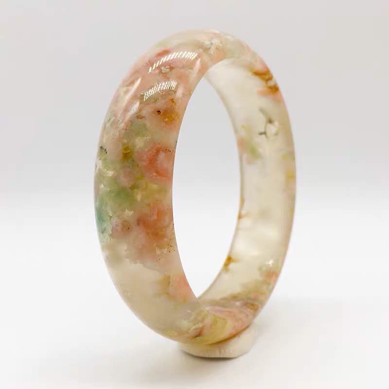 Vòng tay mã não hoa anh đào đá pha lê tự nhiên tinh khiết qua nhà máy cao bán hàng trực tiếp