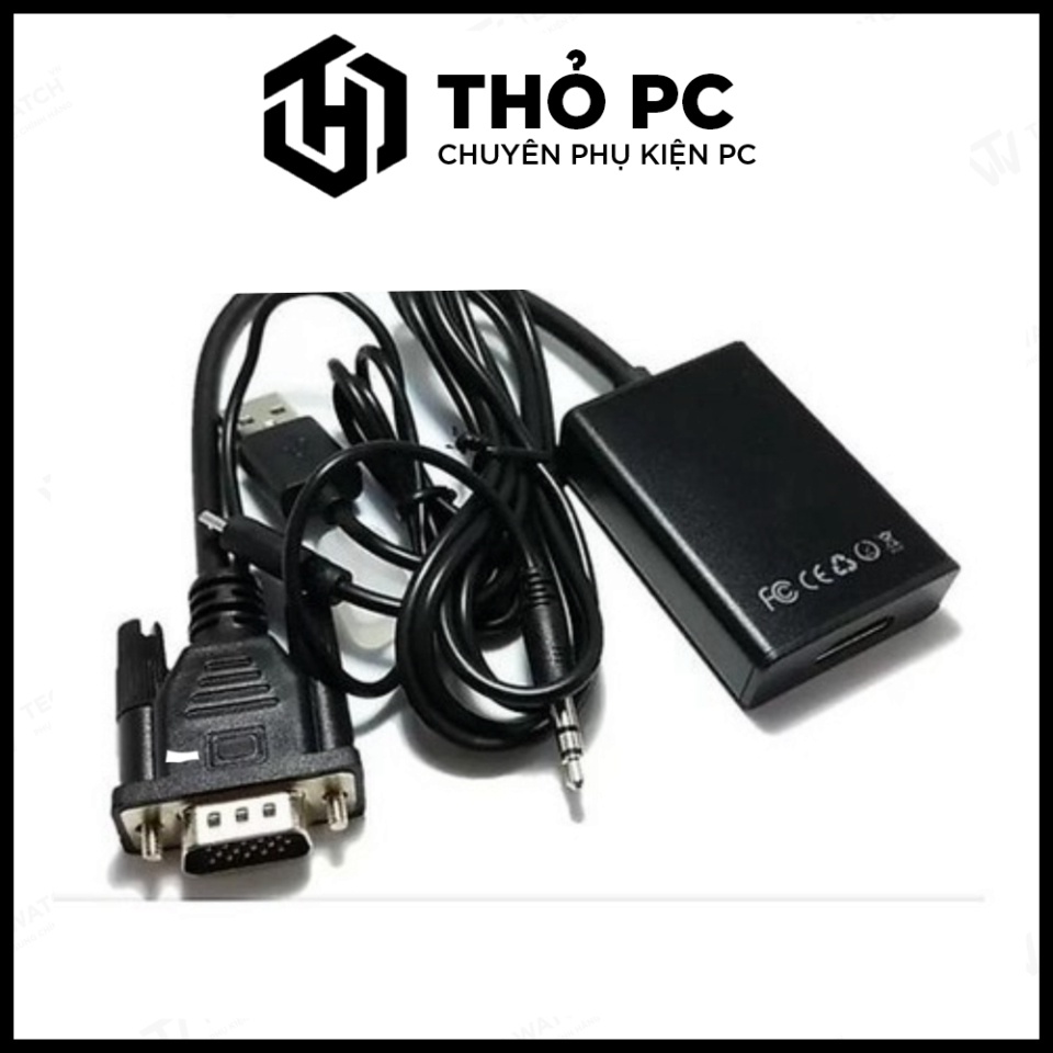 Cáp Chuyển VGA Sang HDMI