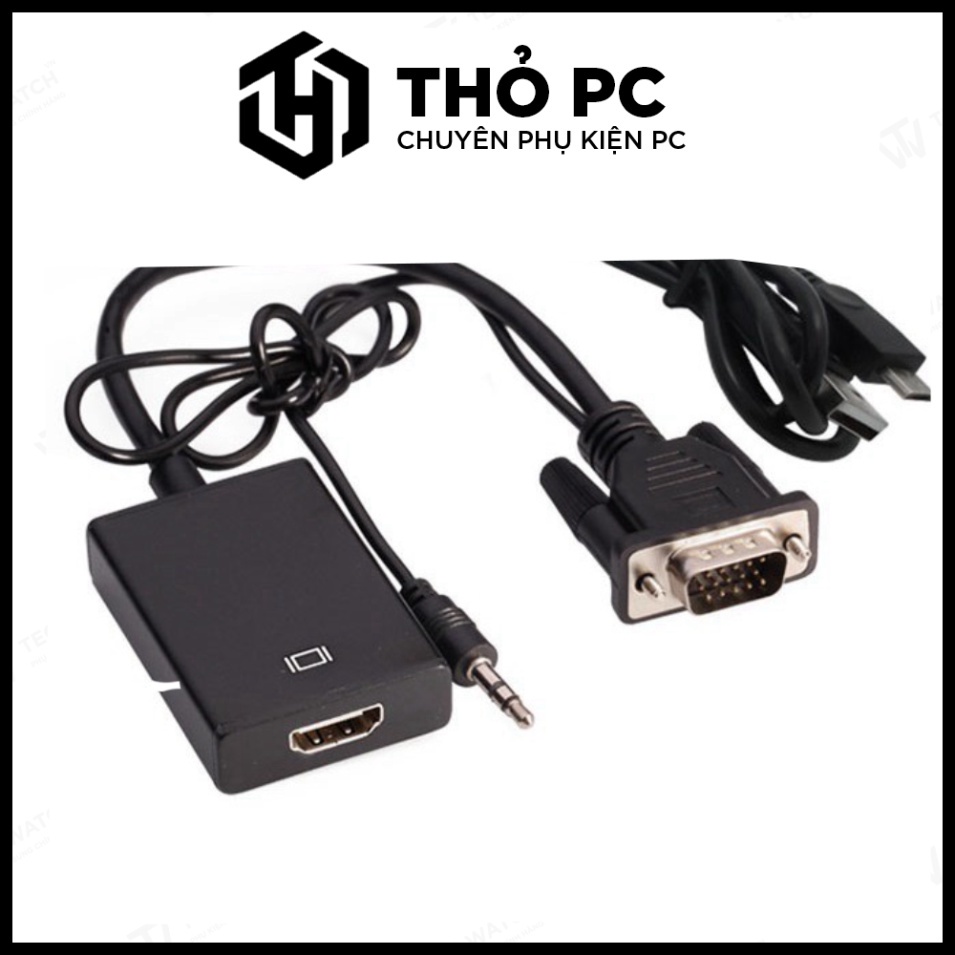 Cáp Chuyển VGA Sang HDMI