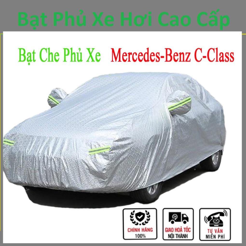 Bạt Phủ toàn xe ô tô Mercedes-Benz C-Class cao cấp-Chống nắng, chống nóng 3 lớp bảo vệ xe
