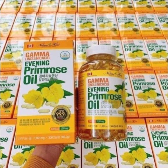Viên Uống Tinh Dầu Hoa Anh Thảo Hàn Quốc Gamma Linolenic Acid, Làm Đẹp Da, Cân Bằng Nội Tiết Tố Nữ Và Ngăn Rụng Tóc