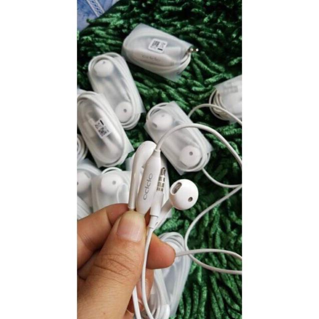 Tai Nghe Oppo R11 Bass Hay Hàng Chuẩn, dùng cho máy chân 3.5mm R11, A5, A9, A91, F11 - Bào Hành 6 Tháng