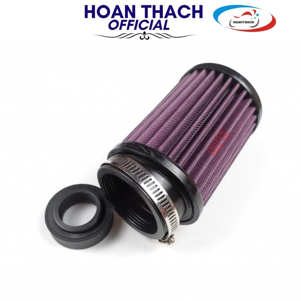LỌC GIÓ TRỤ K&N (PÔ E) GẮN MỌI LOẠI XE MÁY, HOANTHACH SP007349 Trùm Sỉ Đỗ Thiện