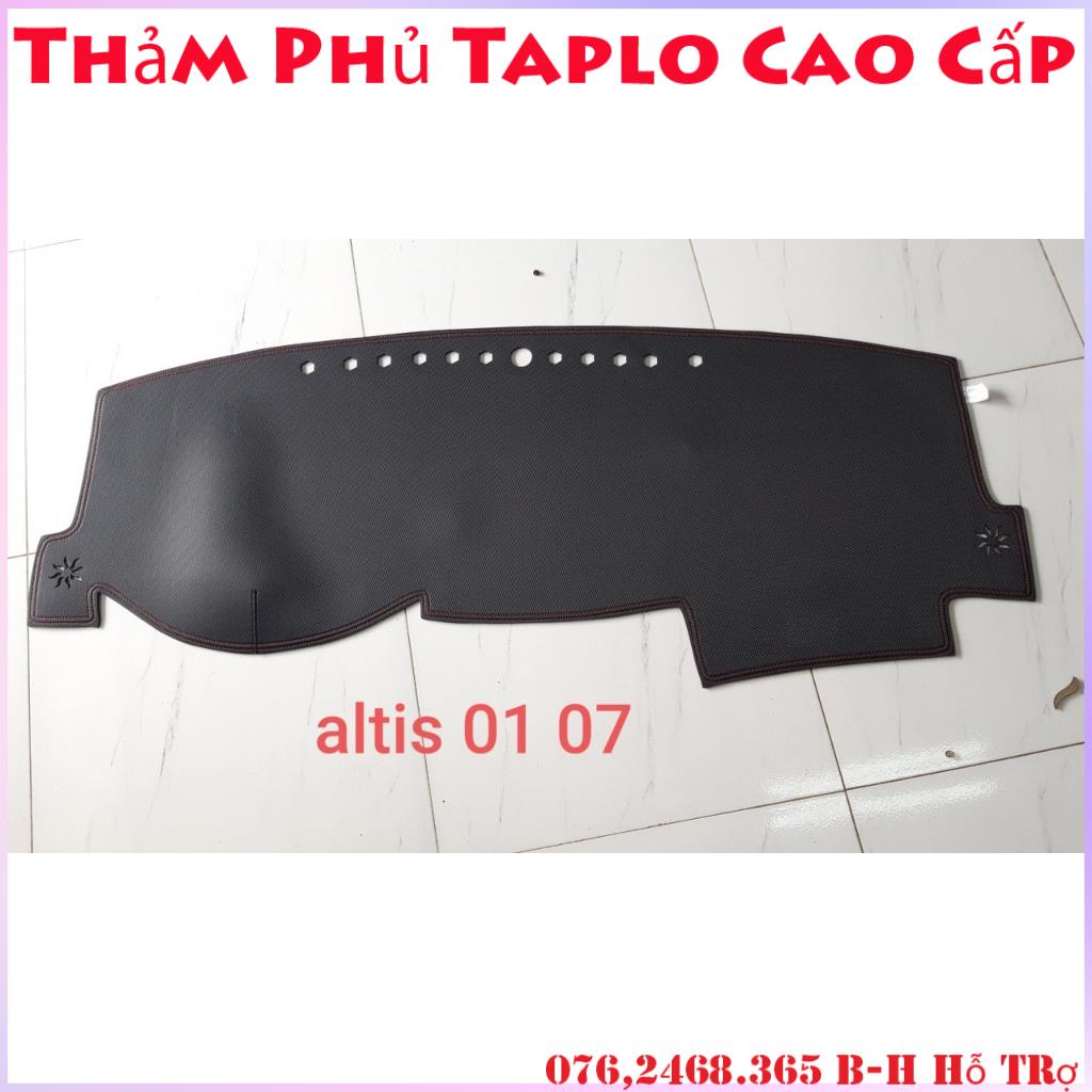 Thảm Che Taplo Toyota Altis 2001-2023,Thảm Taplo Xe Hơi 3 Lớp Chịu Nhiệt Bảo Hành 12 Tháng