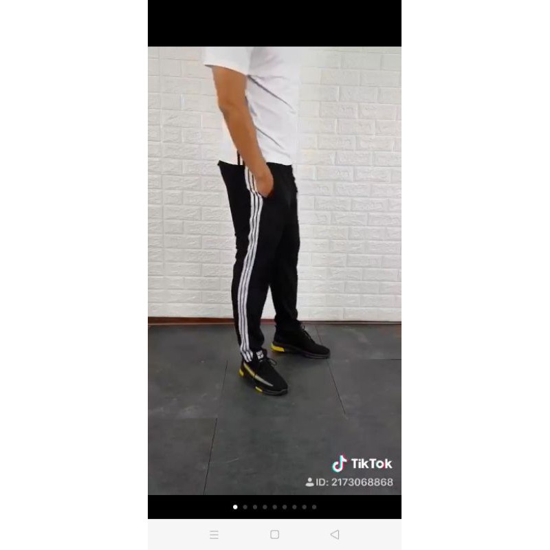 Quần thể thao 3 viền#poly 2 da#co giãn 4 chiều