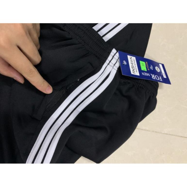 Quần thể thao 3 viền#poly 2 da#co giãn 4 chiều