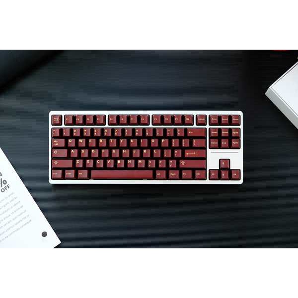 Bàn Phím Cơ Aifei ABS Hai Màu Neon Đỏ Xanh Dương Trong Suốt Xanh Lá Đen Vàng Chính Hãng