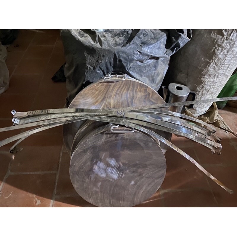 Đai thớt nghiến inox- đường kính 30-35-40-45-50cm