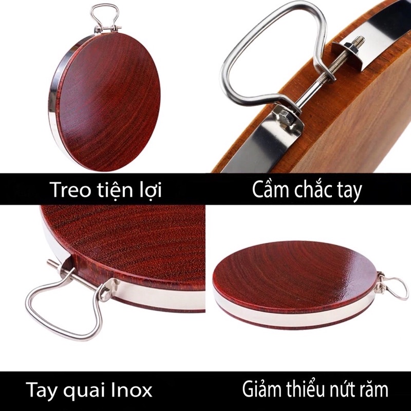 Đai thớt nghiến inox- đường kính 30-35-40-45-50cm