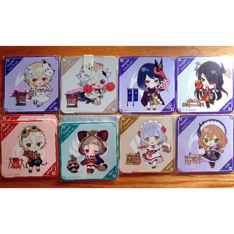 Coaster Genshin Impact Sweet Paradise - Chibi