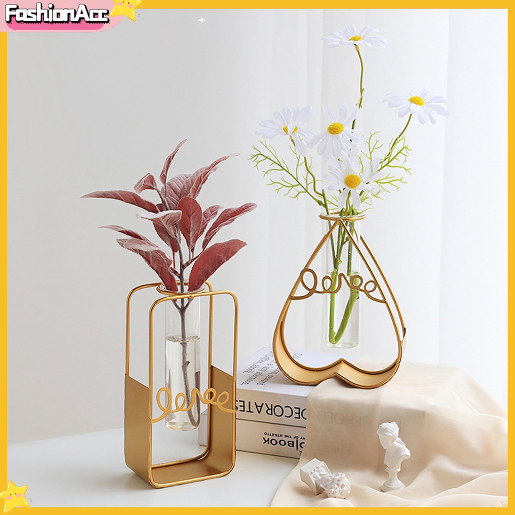 Bình Hoa Thủy Tinh 4 Kiểu Dáng Dùng Trang Trí Nhà Cửa