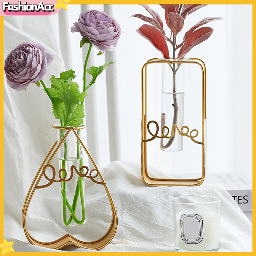 Bình Hoa Thủy Tinh 4 Kiểu Dáng Dùng Trang Trí Nhà Cửa