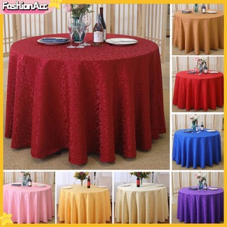 <FA> Khăn trải bàn hình tròn 160cm trang trí hội tiệc sang trọng