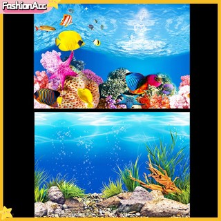 <FA> Miếng Dán Trang Trí Bể Cá Phong Cách Đại Dương
