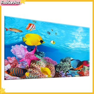 <FA> Miếng Dán Trang Trí Bể Cá Phong Cách Đại Dương