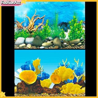 <FA> Miếng Dán Trang Trí Bể Cá Phong Cách Đại Dương