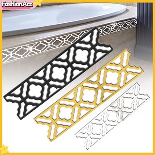 <FA> Miếng dán viền tường 3D tráng gương hiện đại