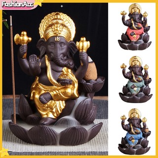 <FA> Cột dây hương đốt trầm hình chú voi thần thoại Ganesha độc đáo