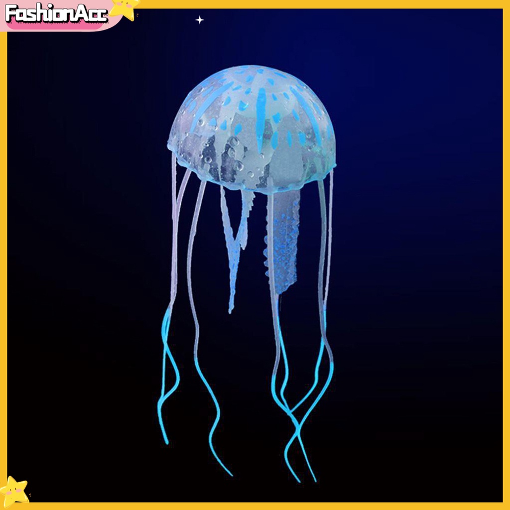 Mô hình sứa nhân tạo bằng nhựa trang trí bể cá độc đáo