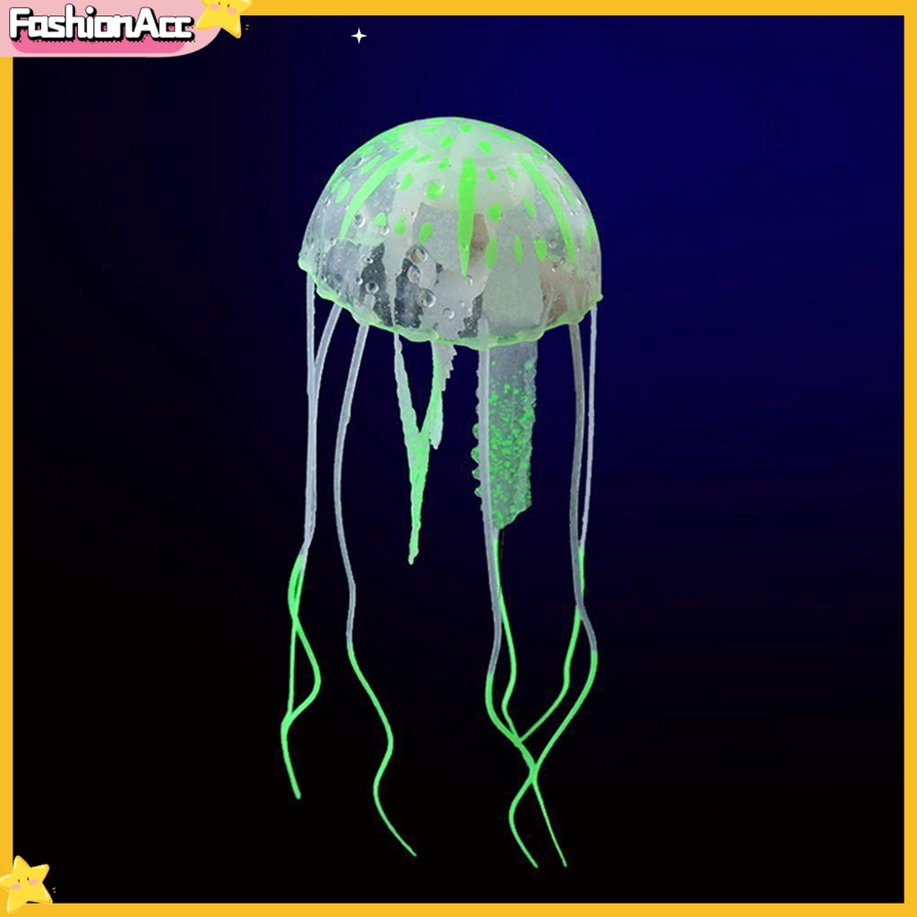 Mô hình sứa nhân tạo bằng nhựa trang trí bể cá độc đáo