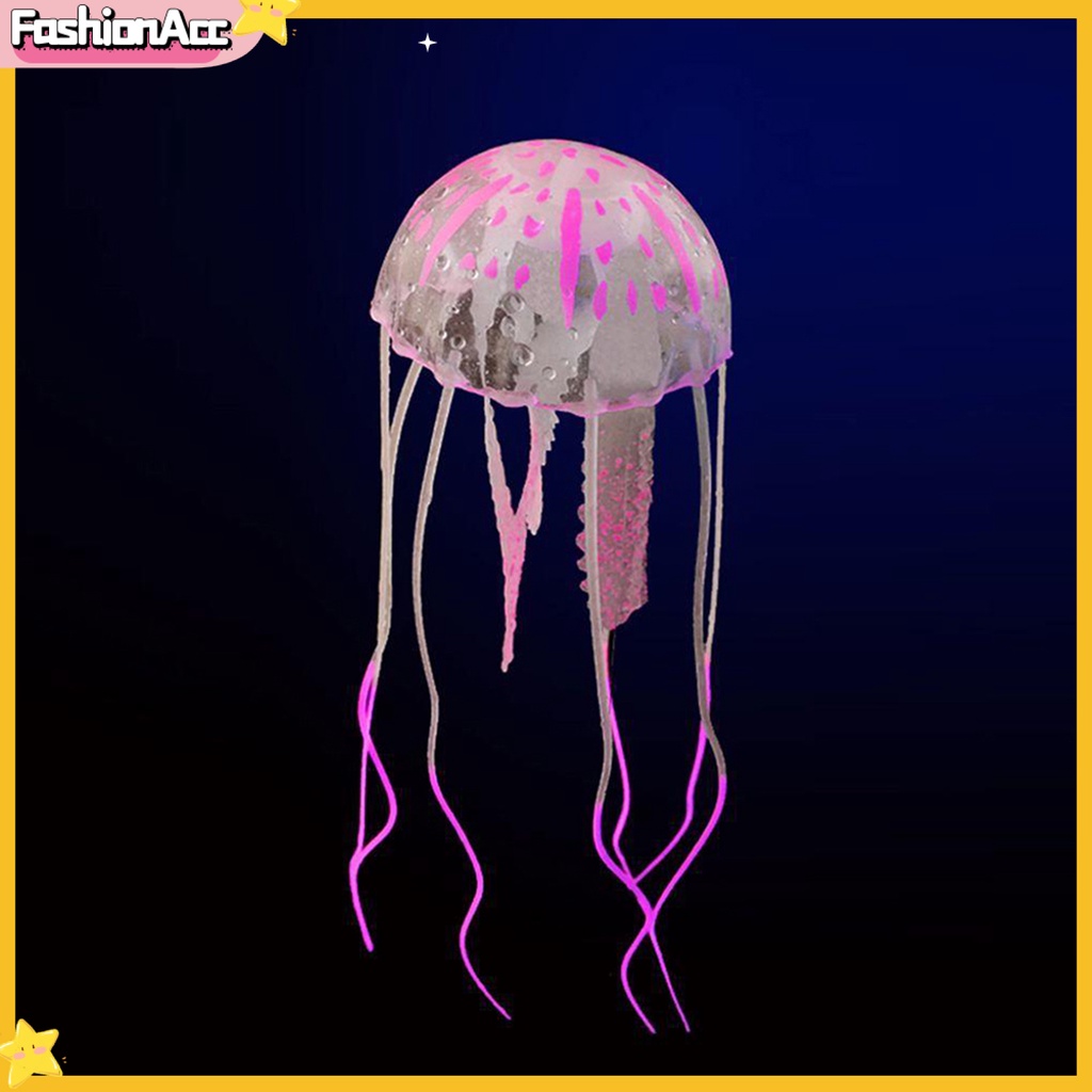 Mô hình sứa nhân tạo bằng nhựa trang trí bể cá độc đáo